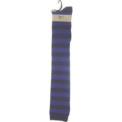 Welly socks purple and black one size