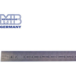 150mm Ρίγα μετρητική μεταλλική MIB 07074001