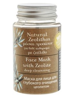 Evergetikon Natural Zeolithos Κρεμώδης Μάσκα Προσώπου με Άργιλο