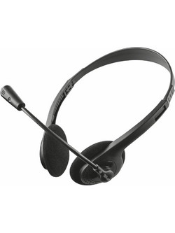 Trust Primo II On Ear Ακουστικά Υπολογιστή με Μικρόφωνο & 3.5mm Jack
