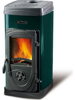 La Nordica Super Max Green Ατσάλινη Ξυλόσομπα 6kW