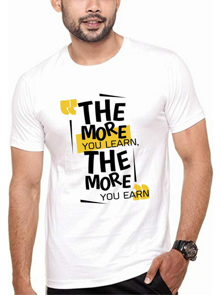 T-shirt More Learn