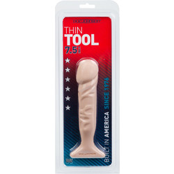 Doc Johnson Thin Tool Ρεαλιστικό Dildo με Βεντούζα 19cm Flesh