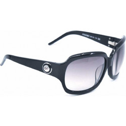 GianFranco Ferre GFF676 01 Γυναικεία Γυαλιά Ηλίου Oversized Κοκάλινα Μαύρα με Μαύρο Degradee Φακό