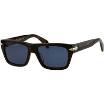 Rag & Bone RNB5025/G/S 086/KU Γυναικεία Γυαλιά Ηλίου Τετράγωνα Κοκάλινα Μαύρα με Μπλε Polarized Φακό