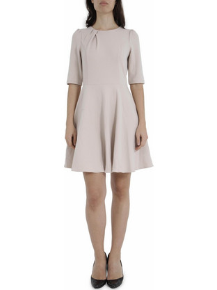 Traffic People Preppy loves audrey Mini Φόρεμα Μπεζ PL8997
