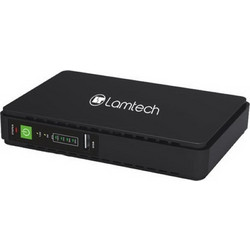 Lamtech LAM021417 Mini UPS 30W 9-12V με 2 Θύρες USB-A / DC