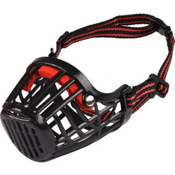 Φίμωτρο Σκύλου Flamingo Muzzle Silas Black XXL 43x51-70cm
