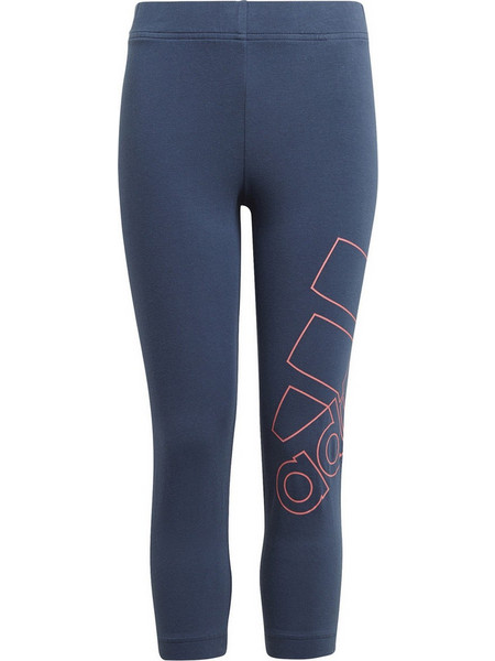 ADIDAS TIGHTS 3/4 COTTON BLUE PINK JR