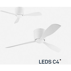Forlight LEDS C4 Bora 30-7973-14-F9 Ανεμιστήρας Οροφής 98.8cm 33.3W με Φως & Τηλεχειριστήριο Λευκός