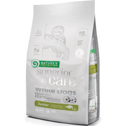 Nature's Protection Superior Care White Dogs Grain Free Junior Small & Mini with White Fish 1.5kg