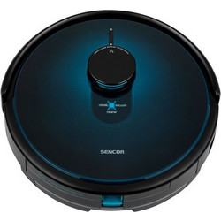 Sencor SRV 9250BK Σκούπα Ρομπότ για Σκούπισμα & Σφουγγάρισμα με Χαρτογράφηση και Wi-Fi
