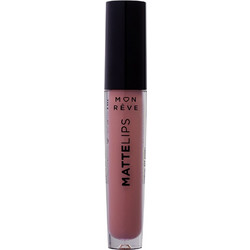 Mon Reve Matte Lips 19 Long Lasting Liquid Κραγιόν 4ml