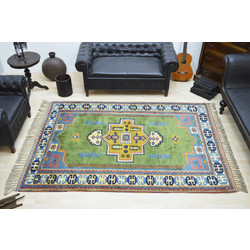 Sprintzio Turkish Kars Wool Χειροποίητο Χαλί Ορθογώνιο Μάλλινο 247x174cm