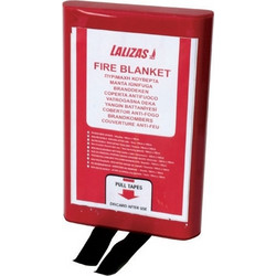 LALIZAS Πυρίμαχη Κουβέρτα 100x100cm σε σκληρή θήκη PVC (70448)