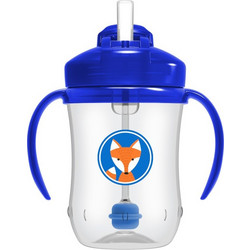 Dr. Brown's Κύπελλο με Καλαμάκι Blue Fox 270ml