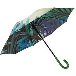 Ομπρέλα Floral HM0500 Black-Green Fisura
