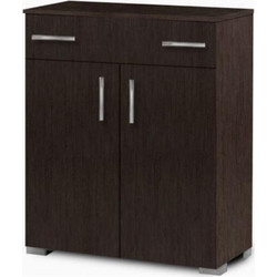 Sarris Νο21 Παπουτσοθήκη Ξύλινη Wenge Μ75xΠ33xΥ92cm