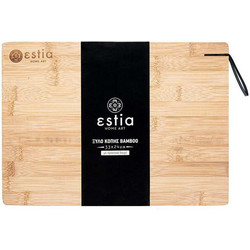 Επιφάνεια Κοπής 01-9175 33X24 Cm Bamboo Natural Estia Bamboo