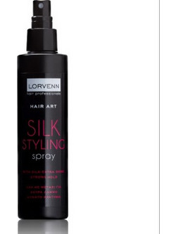Lorvenn Silk Styling Σπρέι Μαλλιών για Λάμψη Φριζάρισμα Όγκο & Κράτημα 200ml