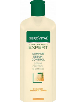 Gerovital Treatment Expert Sebum Control Σαμπουάν κατά της Σμηγματορροϊκής Δερματίτιδας για Λιπαρά Μαλλιά 250ml