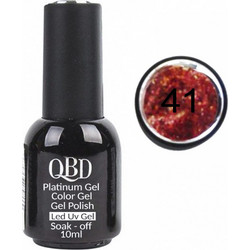 QBD 41 Glitter Ημιμόνιμο Βερνίκι Νυχιών 10ml