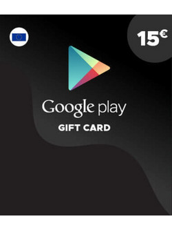 Google Play Gift Card 15€