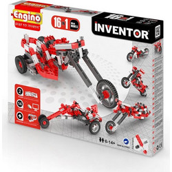 Engino Inventor 16 σε 1 Μοντέλα Μηχανών Red 1632