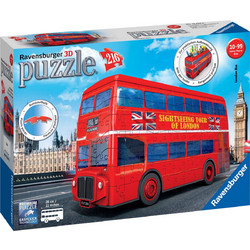 Puzzle Ravensburger London Bus 3D 216 Κομμάτια