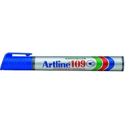 Artline Μαρκαδορος Νο109 Ανεξιτηλος Μπλε Με Κλιπ Και Πλακε Μυτη (04-1-73-065)