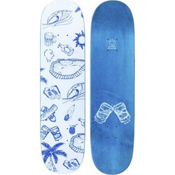 Charge Deck Surfclub White Medium Concave 7.75