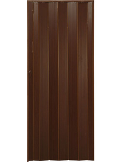 Pioneer Πόρτα Φυσαρμόνικα Πλαστική Μαόνι 84x210cm 095137