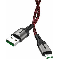 Καλώδιο Φόρτισης ή Μεταφοράς Δεδομένων από USB σε Micro-USB Χρώματος Μαύρο Hoco U68