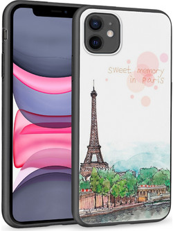 Θήκη iPhone 11 Black TPU - Paris Memories