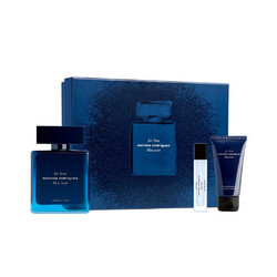 Narciso Rodriguez Bleu Noir Eau de Parfum 100ml + 10ml + Shower Gel 50ml