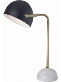 Aca ML306061T Πορτατίφ Ε27 Μαύρο Χρυσό Φ20xΥ48cm