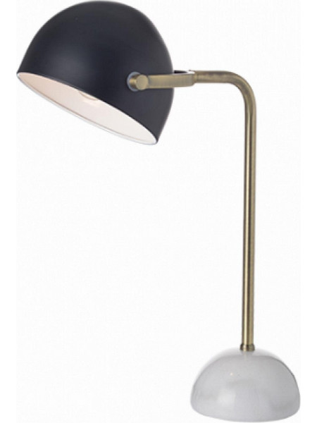 Aca ML306061T Πορτατίφ Ε27 Μαύρο Χρυσό Φ20xΥ48cm