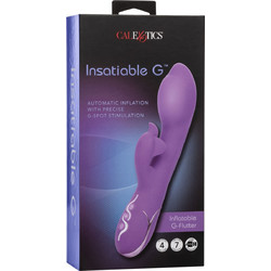CalExotics Inflatable G-Flutter Δονητής Rabbit 21cm Μωβ