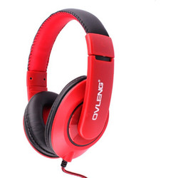 Ovleng X13 Ενσύρματα Ακουστικά On Ear Κόκκινα