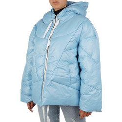 Kendall + Kylie Γυναικείο Μπουφάν Χειμωνιάτικο Puffer Κοντό Γαλάζιο KKW356111