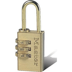 Masterlock - Λουκέτο μπρούτζινο 20mm με συνδυασμό 620000112