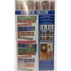 Στένσιλ Library Shelf 21,59 x 35,88 cm PLAID 26732