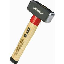 Benman 77441 Βαριοπούλα Hickory Λαβή 1250gr Μεταλλικό Δαχτυλίδι