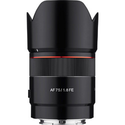 Samyang AF 75mm f/1.8 FE Sony E