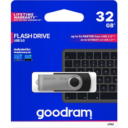 GoodRam Twister UTS3 32GB USB Stick 3.2 Gen 1 με USB-A Μαύρο