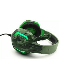 Komc G312 Gaming Headset Over Ear Camo Green