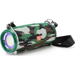 T&G TG-192 Ηχείο Bluetooth 20W με Ραδιόφωνο Χακί