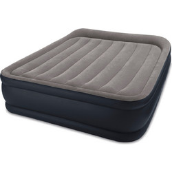 Intex Deluxe Pillow Rest Raised 64132 Φουσκωτό Στρώμα Ύπνου Μονό με Ενσωματωμένη Ηλεκτρική Τρόμπα 191x99x42cm