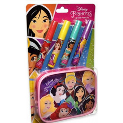 Markwins Disney Princess Lip Gloss & Pouch Set