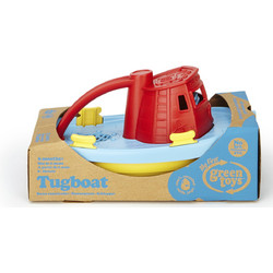 Green Toys Tug Boat Red TUG01R-R
